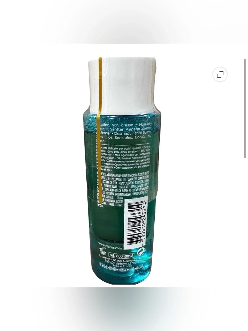 CLARINS Gentle Eye Make-Up Remover